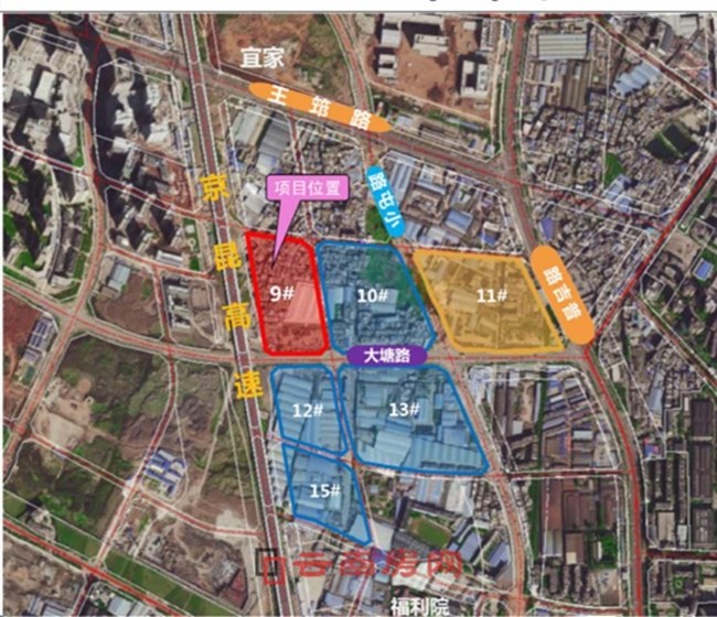 萬科城新推住宅所在地塊 萬科城新推住宅所在地塊