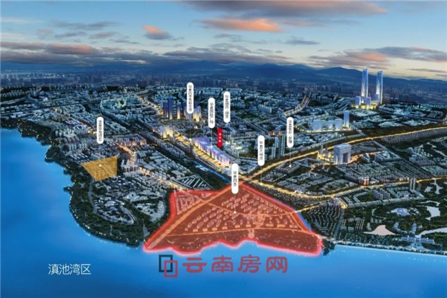 華夏四季項目區位示意圖 華夏四季項目區位示意圖