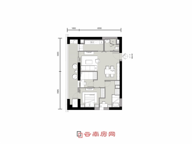 山海灣8號項目A4戶型圖 山海灣8號項目A4戶型圖