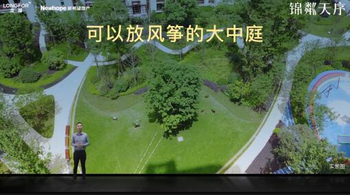 錦粼天序可以放風箏的大中庭 錦粼天序可以放風箏的大中庭