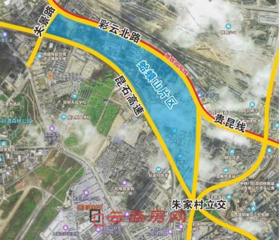 蛤蟆山片區位于巫家壩北端,主要承擔巫家壩回遷安置工作 蛤蟆山片區位于巫家壩北端,主要承擔巫家壩回遷安置工作