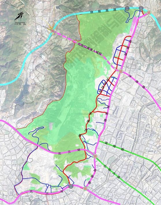 龍泉西路規劃圖 龍泉西路規劃圖