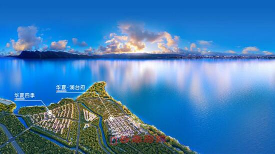 華夏瀾臺府與華夏四季位置示意 華夏瀾臺府與華夏四季位置示意