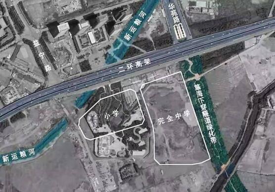 一期學校規(guī)劃用地范圍 一期學校規(guī)劃用地范圍