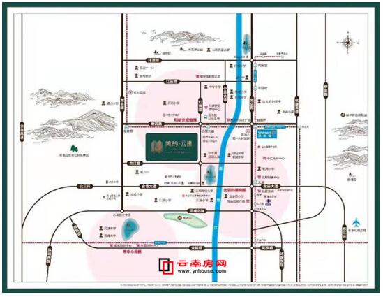 美的云璟項(xiàng)目區(qū)位圖 美的云璟項(xiàng)目區(qū)位圖