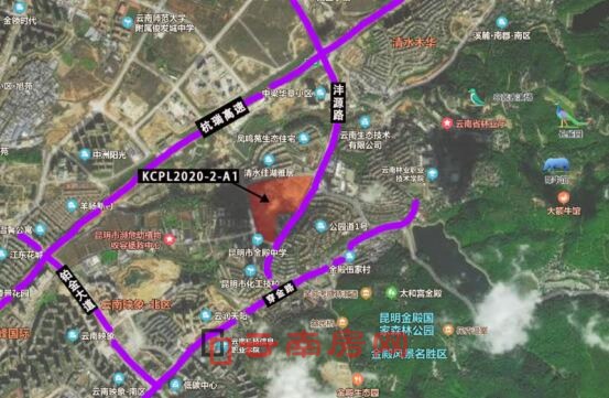 青龍山項(xiàng)目所處位置 青龍山項(xiàng)目所處位置