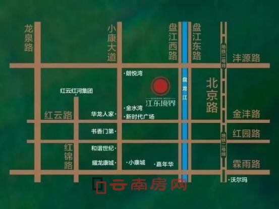 江東境界的位置優(yōu)勢非常明顯 江東境界的位置優(yōu)勢非常明顯