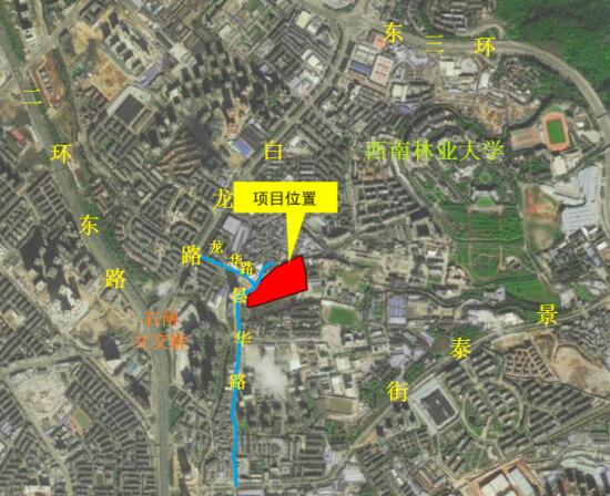 中海匯德里位置示意圖,位于龍華路與曇華路交叉口東側 中海匯德里位置示意圖,位于龍華路與曇華路交叉口東側