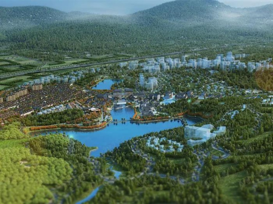 九溪湖國際生態(tài)區(qū)規(guī)劃效果圖 九溪湖國際生態(tài)區(qū)規(guī)劃效果圖