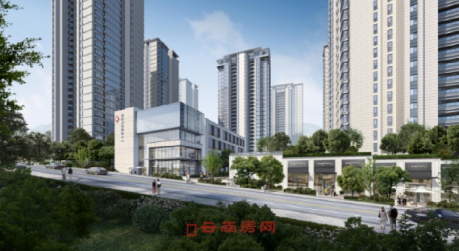 青巒璟苑一期效果圖,住宅總層高21-34層 青巒璟苑一期效果圖,住宅總層高21-34層