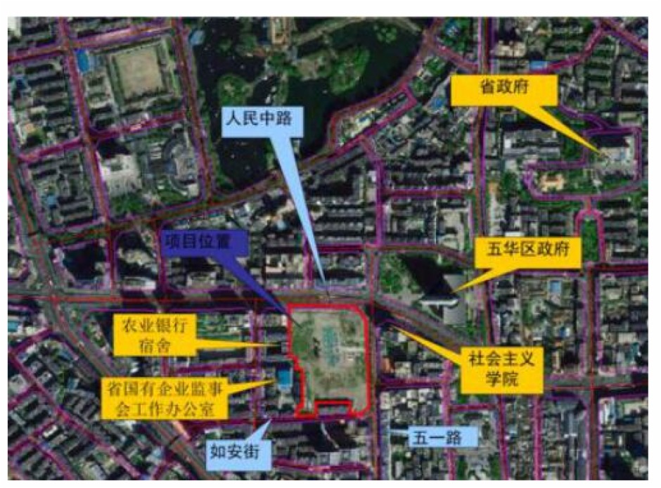 老昆八中地塊為45畝商業用地 老昆八中地塊為45畝商業用地