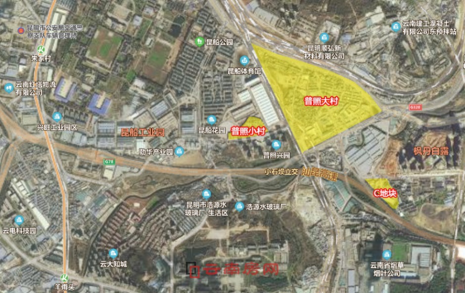 經開區普照片區城改項目大致范圍 經開區普照片區城改項目大致范圍