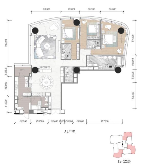 春之眼預計年底開售 全是大戶型裝標1.5萬起步 猜猜賣多少? 春之眼預計年底開售 全是大戶型裝標1.5萬起步 猜猜賣多少?