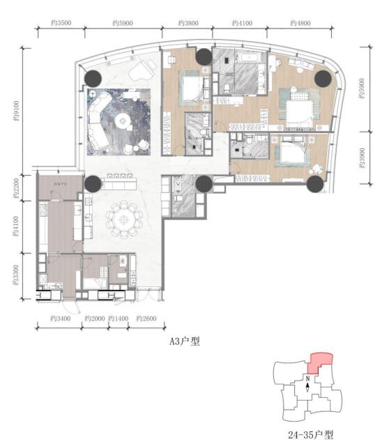 春之眼預計年底開售 全是大戶型裝標1.5萬起步 猜猜賣多少? 春之眼預計年底開售 全是大戶型裝標1.5萬起步 猜猜賣多少?