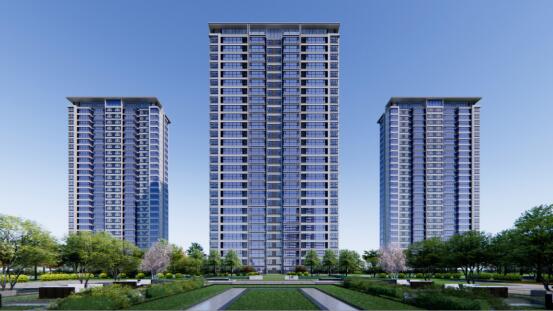 華夏金地世博一號項目效果圖 華夏金地世博一號項目效果圖