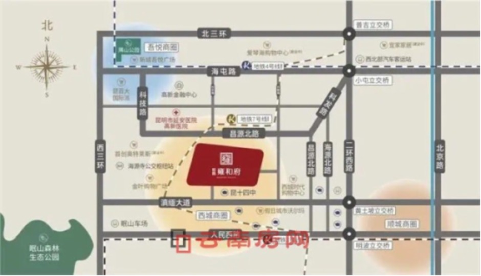 招商雍和府區位 招商雍和府區位