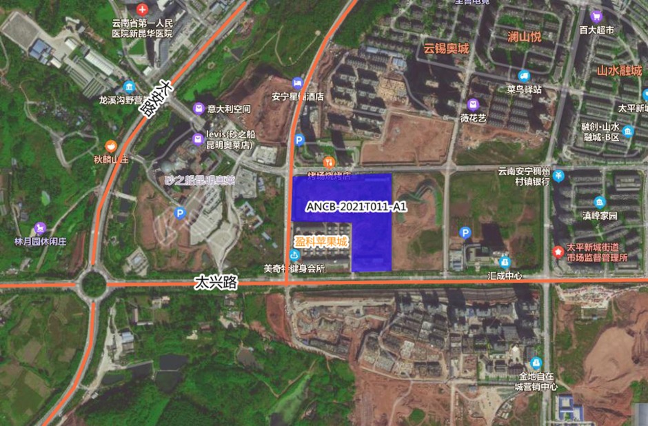 安寧奧萊東側(cè)78畝宅地流拍 安寧奧萊東側(cè)78畝宅地流拍