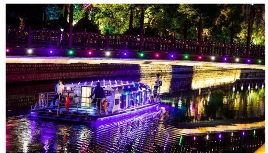 盤龍江航運已有的觀光船只 盤龍江航運已有的觀光船只