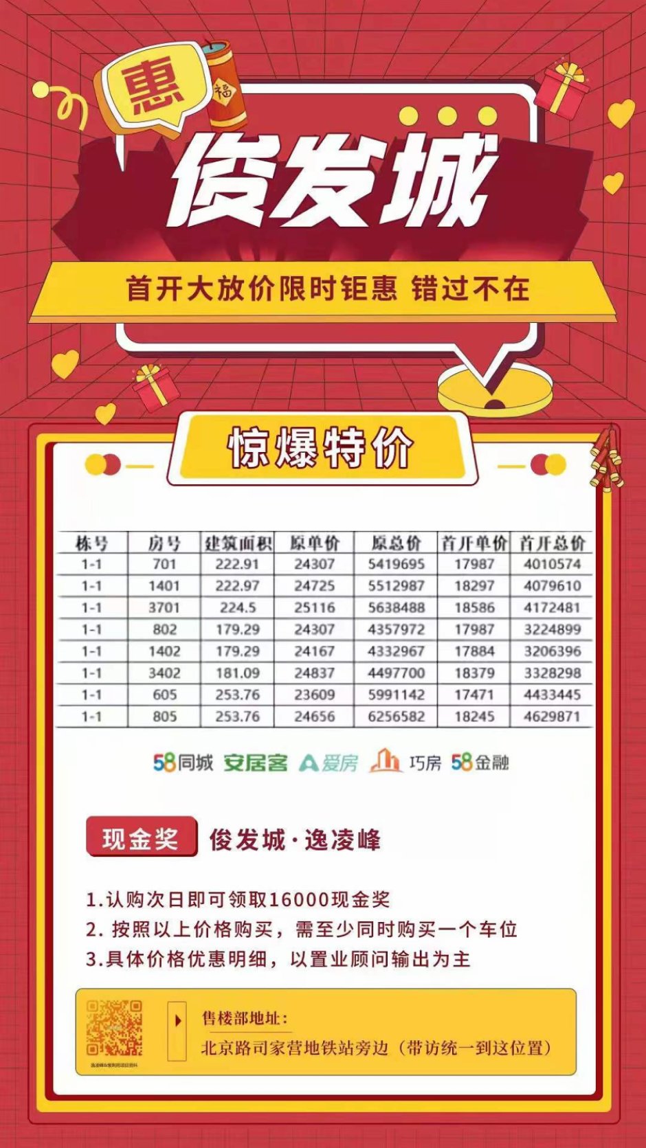 中介發布的特價房源信息 中介發布的特價房源信息