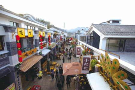 茶馬花街已成游客打卡的網紅點 資料圖片 茶馬花街已成游客打卡的網紅點 資料圖片