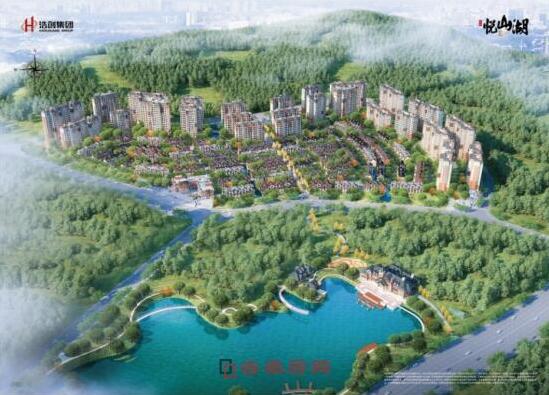 浩創·悅山湖位于太平新城南部 浩創·悅山湖位于太平新城南部