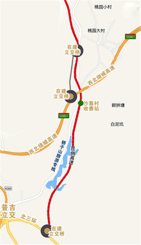 普吉立交增建3條匝道預計9月底完工 普吉立交增建3條匝道預計9月底完工