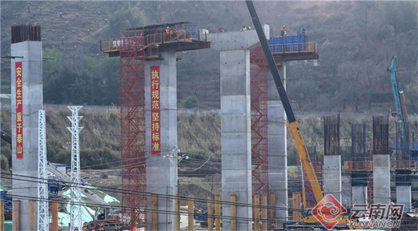 昆明推進縣域高速公路“互聯互通”三清高速(昆明段)加緊建設 昆明推進縣域高速公路“互聯互通”三清高速(昆明段)加緊建設
