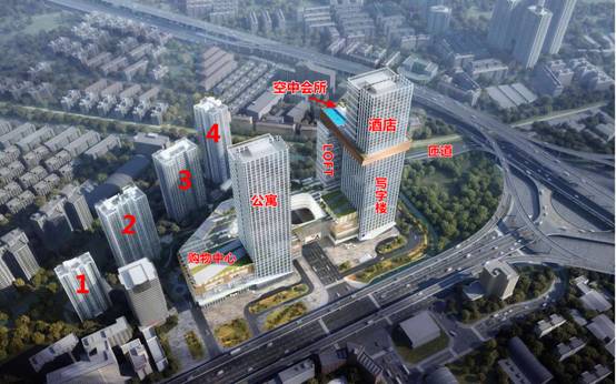 樞紐曜城規劃效果圖 樞紐曜城規劃效果圖