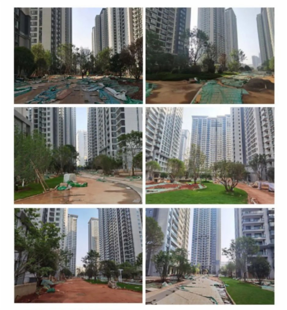 俊發·彩云城4月施工進度(圖源官方) 俊發·彩云城4月施工進度(圖源官方)