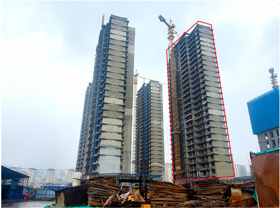 中鐵芙蓉1891項目3號樓近況實拍 中鐵芙蓉1891項目3號樓近況實拍