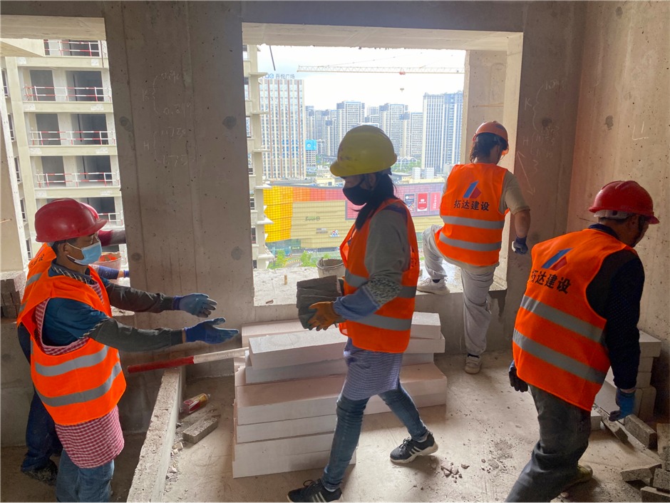 中鐵芙蓉1891項目施工現場實拍 中鐵芙蓉1891項目施工現場實拍