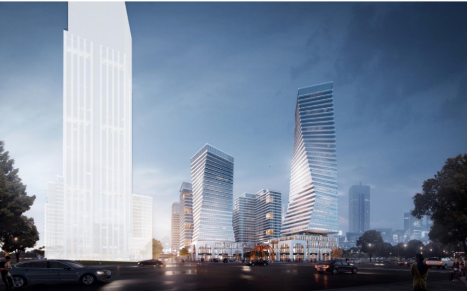 惠尚城23號地塊規劃效果圖,超高層地標建筑設計亮眼 惠尚城23號地塊規劃效果圖,超高層地標建筑設計亮眼