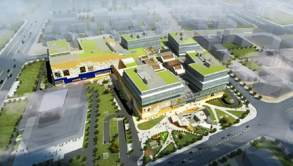 上海薈聚綜合體項目效果圖 上海薈聚綜合體項目效果圖