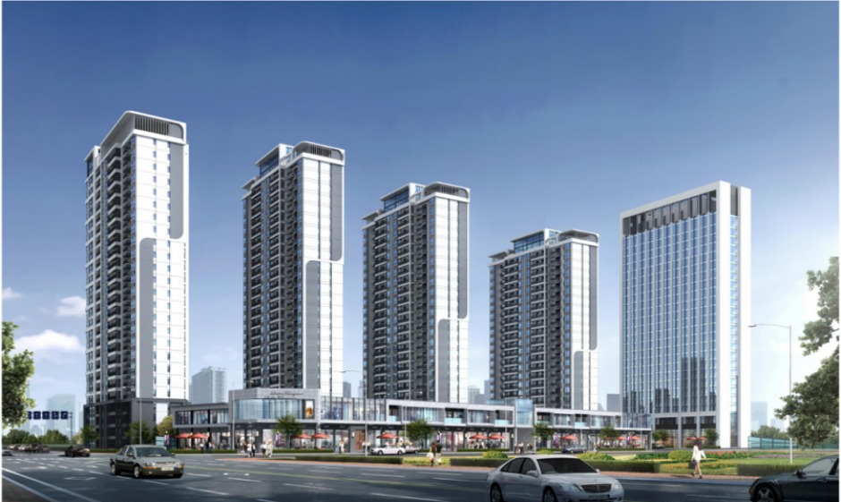 蛤蟆山1號地塊規劃有部分商業 蛤蟆山1號地塊規劃有部分商業