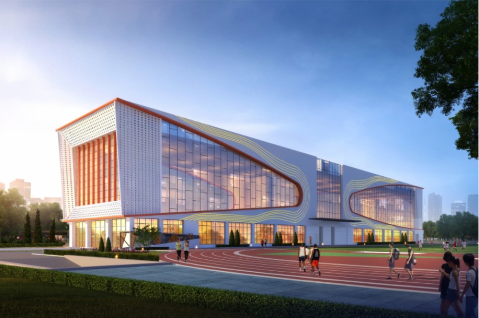 西山區體育場提升改造項目立面效果圖,將新建訓練館和跑道 西山區體育場提升改造項目立面效果圖,將新建訓練館和跑道