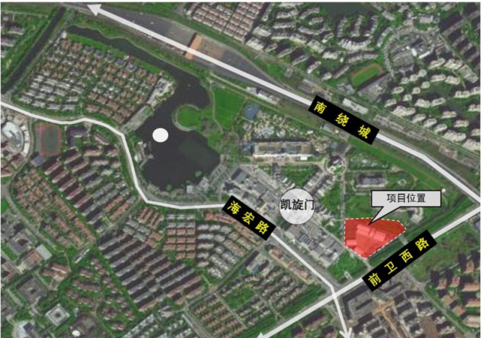 項目位于公園1903東側,占地約30畝 項目位于公園1903東側,占地約30畝