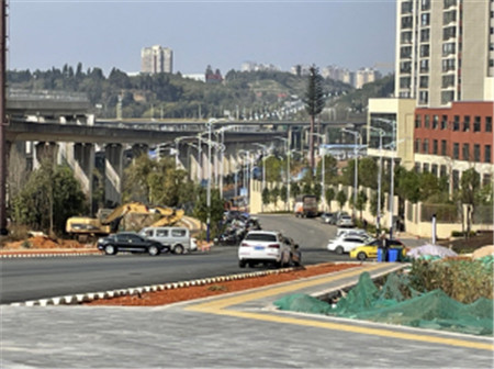 東白沙河片區規劃7條路 一期3.4公里基本完成 東白沙河片區規劃7條路 一期3.4公里基本完成