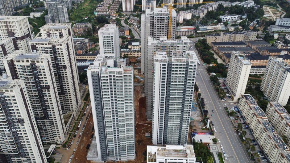 建投學(xué)府外立面已完工 建投學(xué)府外立面已完工