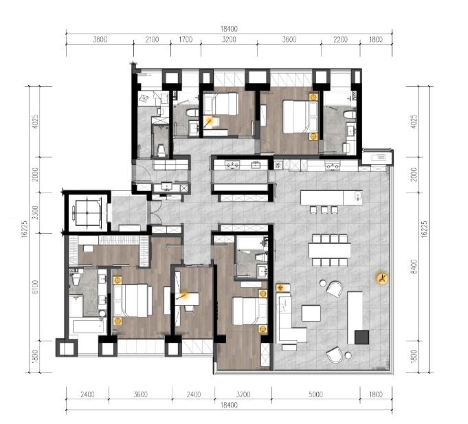 朝朝暮暮279平米戶型 朝朝暮暮279平米戶型