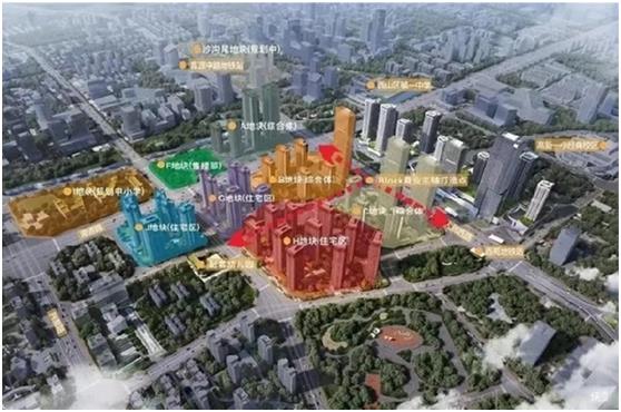 經典雙城南城地塊分布與用途 經典雙城南城地塊分布與用途