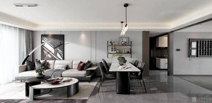 學宸府建面約118平方米樣板間實拍 學宸府建面約118平方米樣板間實拍