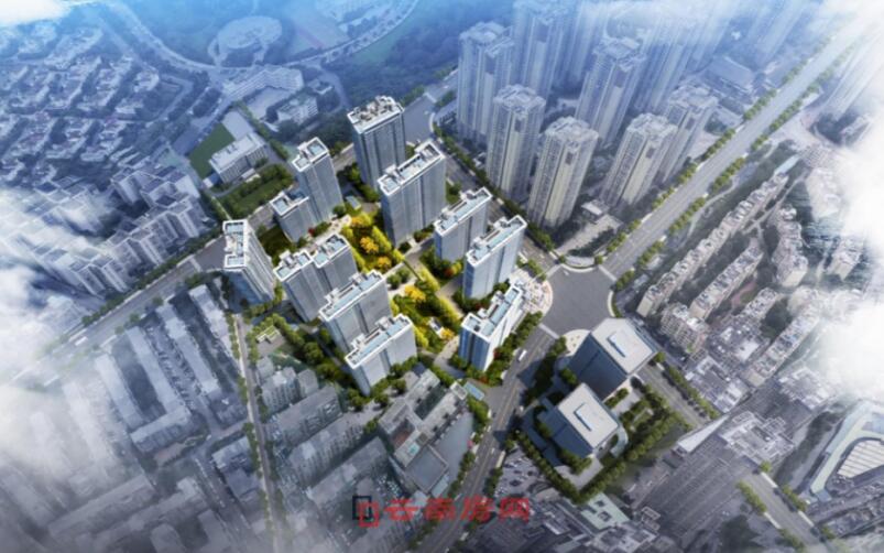 A4地塊共規劃了10棟高層住宅 A4地塊共規劃了10棟高層住宅