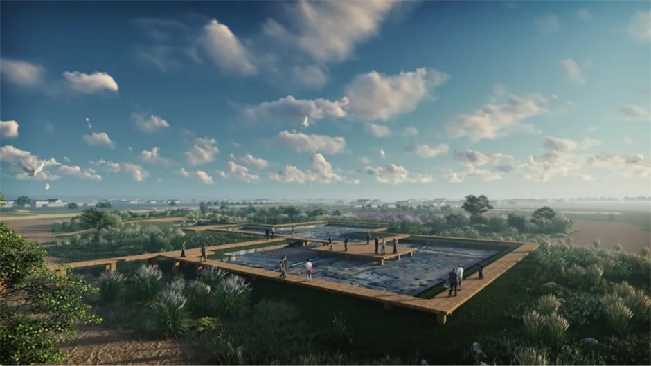 石寨山考古公園規(guī)劃效果圖 石寨山考古公園規(guī)劃效果圖