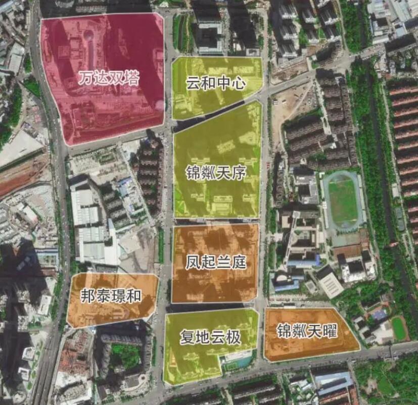 雙塔片區的前三巨頭和后三巨頭 雙塔片區的前三巨頭和后三巨頭