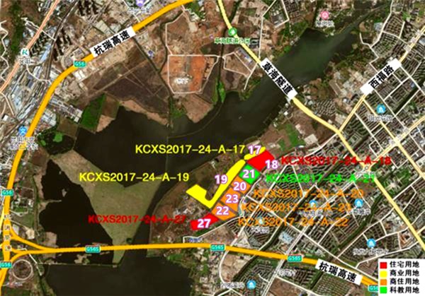 寶能滇池九璽8個地塊的具體位置 寶能滇池九璽8個地塊的具體位置