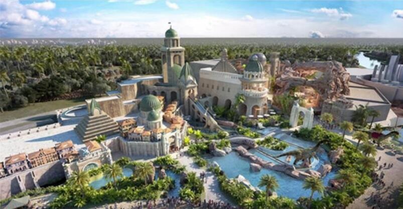 4年前就已公布的昆明派拉蒙主題樂園效果圖(恐龍樂園景區) 4年前就已公布的昆明派拉蒙主題樂園效果圖(恐龍樂園景區)