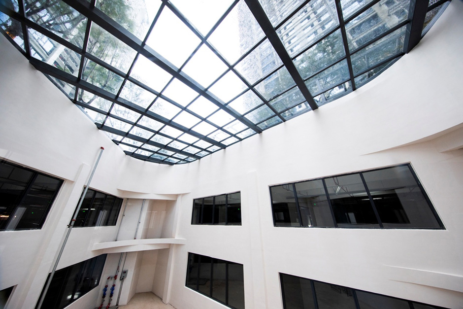 金瀾錦翠陽光地庫的采光井 金瀾錦翠陽光地庫的采光井