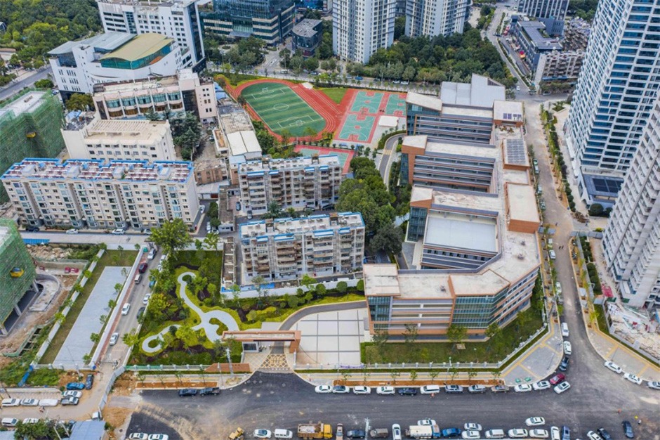 金瀾錦翠旁的關(guān)上實(shí)驗(yàn)學(xué)校關(guān)嶺校區(qū)今年3月啟用 金瀾錦翠旁的關(guān)上實(shí)驗(yàn)學(xué)校關(guān)嶺校區(qū)今年3月啟用