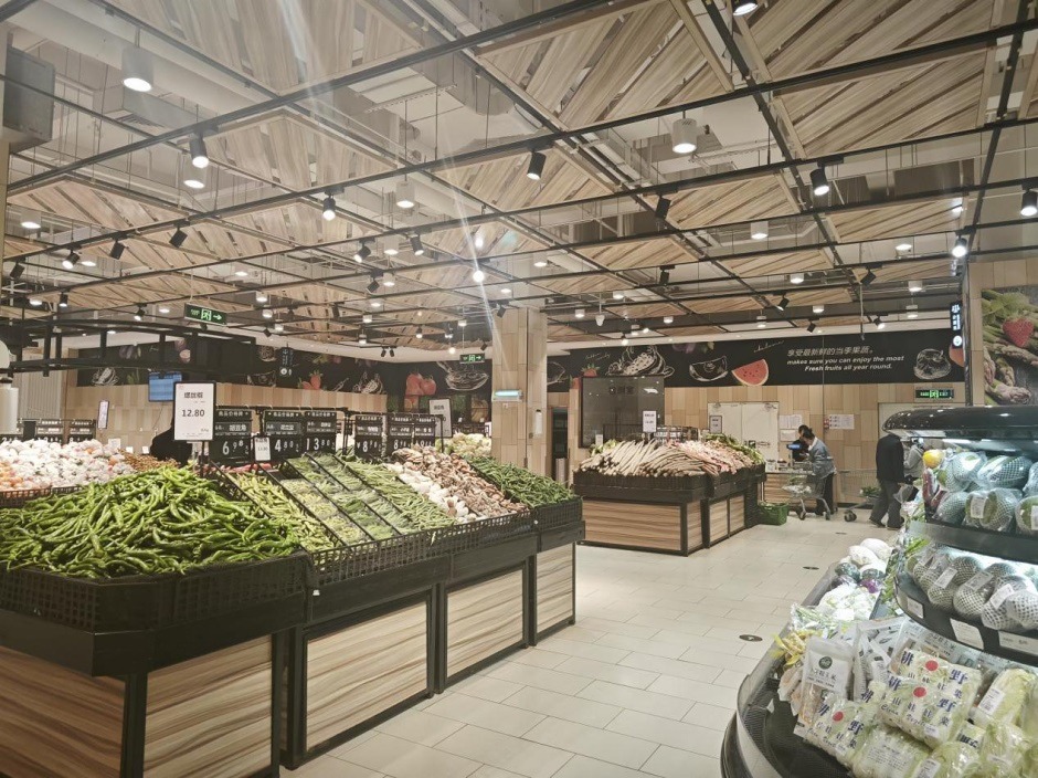 永輝超市新迎新城店雖然即將關閉,但并未出現貨品大量下架現象 永輝超市新迎新城店雖然即將關閉,但并未出現貨品大量下架現象