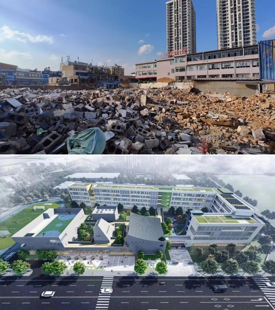 武成小學教育集團聯家校區地塊拆遷接近完成(上圖為地塊現狀) 武成小學教育集團聯家校區地塊拆遷接近完成(上圖為地塊現狀)